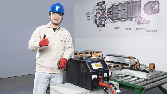 PA電子PA電子應用于新能源乘用車鋰電池維護現場
